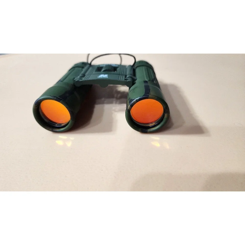 Vintage‎ Focal 10x25 Binoculars 96Mft/1000 Yards w/Case Made in Japan